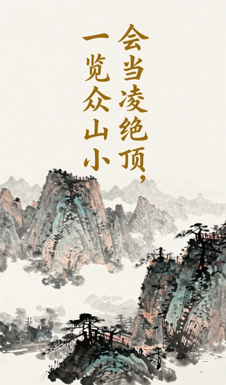 Traditional Chinese ink painting...