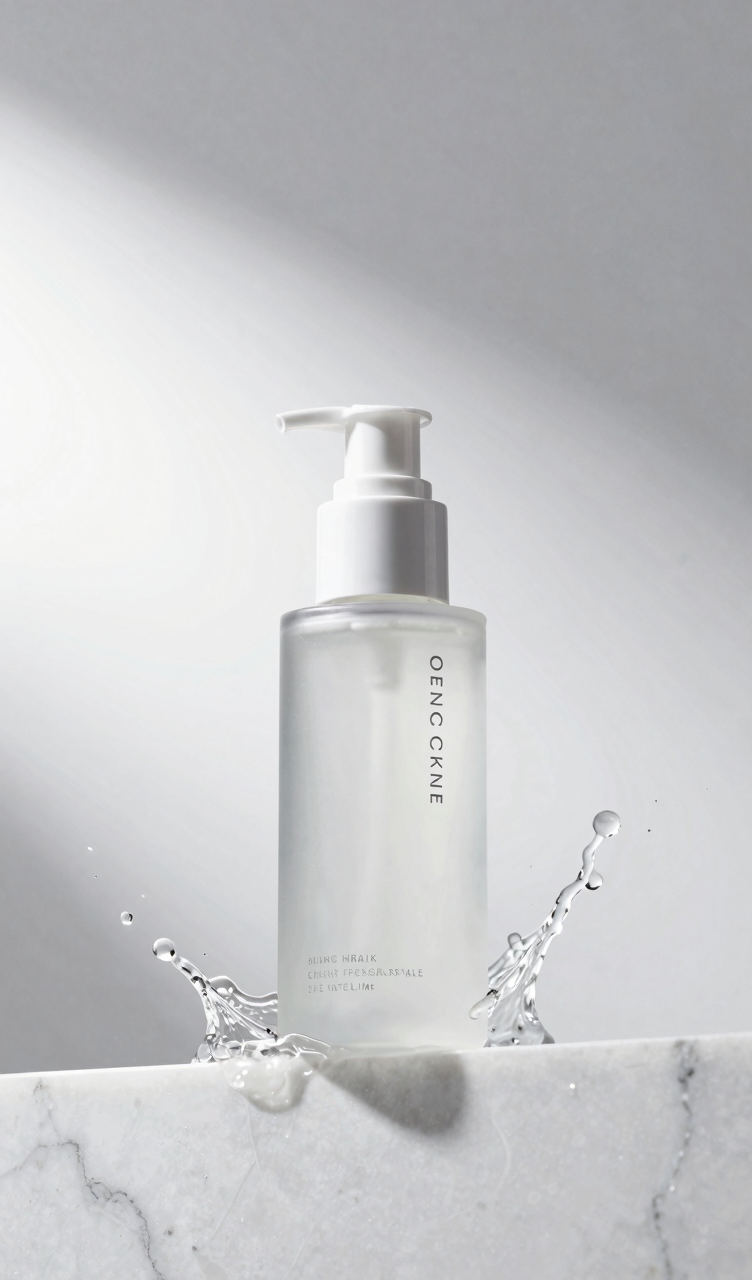 Modern skincare product...